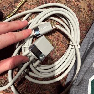 Belkin White HDMI to DVI-D Cable 12 ft